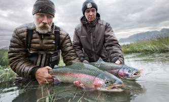 Alaska Rainbows Alaska Fishing with Mark Glassmaker