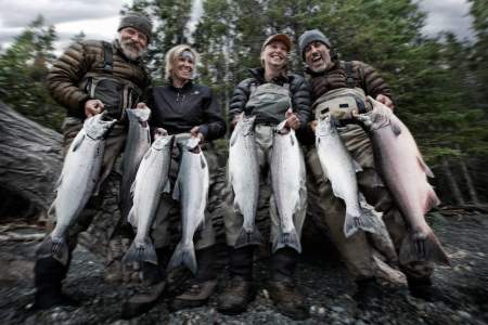 Kenai Riverside Fishing, Alaskan Salmon Fishing Tour