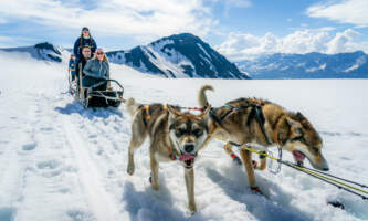 06 15 2021 Dog camp and glacier DSC1029 Juno Kim 2000 nw 2 Dawn Campbell Glacier Dog Sleddingalaska org alaska helicopter glacier dog sledding