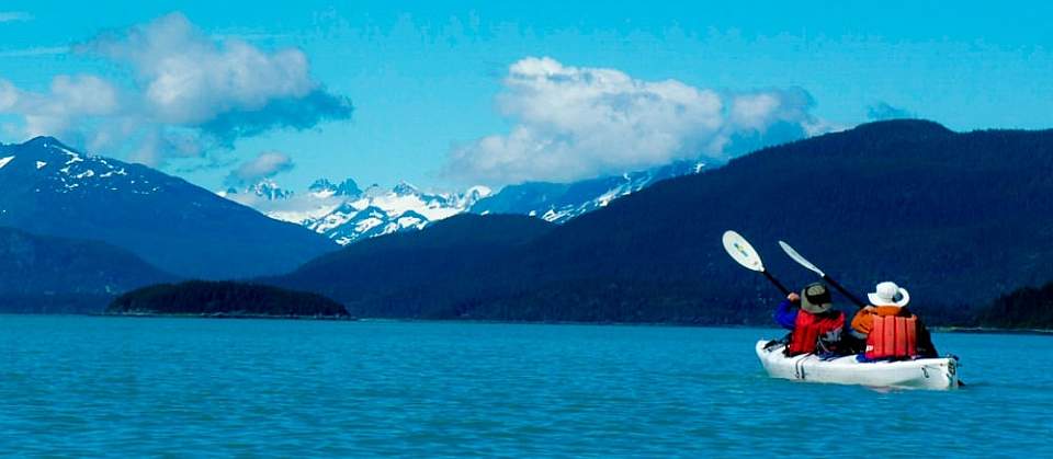 Paddle in the Chilkat Inlet. Tours depart from Haines and Skagway