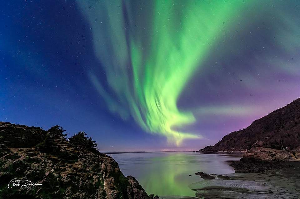 Alaska Photo Treks offers a variety of locations that are optimal for aurora viewing
