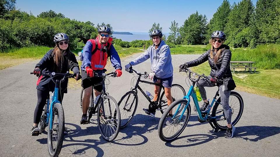 Bike the Tony Knowles Coastal Trail in Anchorage