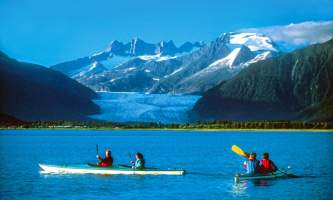 Glacier view sea kayaking Kayak3 Alaska Travel Adventures