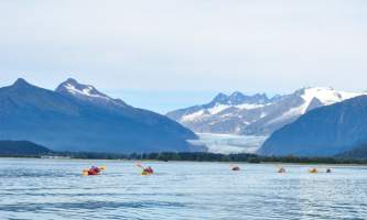Glacier view sea kayaking Kayak5 Alaska Travel Adventures