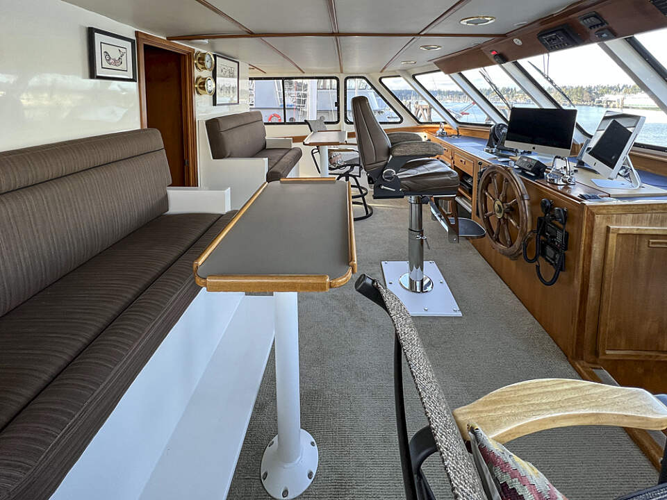 A look inside Alaska Yacht Charters' vessel, Alaskan Story