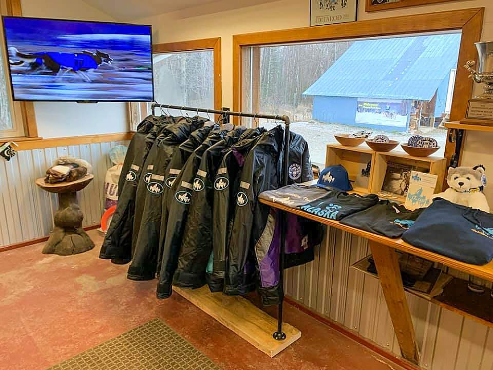 Throw on a custom-made winter parker during your ride which are made by mushers, for mushers!