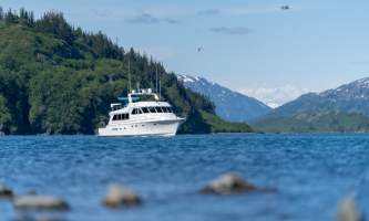 Alaskan luxury cruises Seamistlowagainstgreen