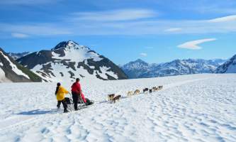 Alpine air alaska girdwood glacier dogsledding Alpine Air Alaska Glacier Dog Sledding Fun Adventure