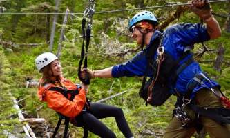 Alaska alpine zipline adventures juneau DSC 1324 alaska zipline adventures