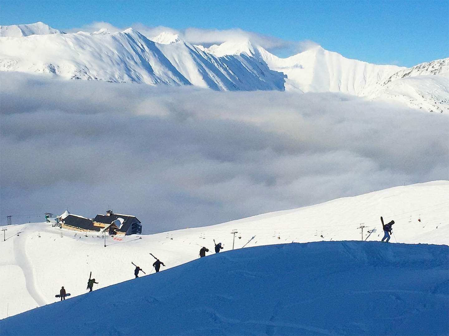 Outdoor enthusiasts flock to Girdwood all winter long to hit the slopes