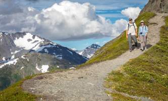 RKP Hiking2018 42 alaska hotel alyeska girdwood resort summer mountain biking hiking trails