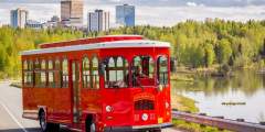 Downtown Anchorage Shuttle by Anchorage Trolley