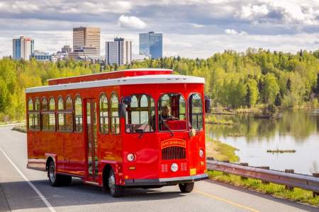 Downtown Anchorage Shuttle by Anchorage Trolley