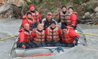 Explore denali rafting Group Rafting Rafing at Denali Park Village