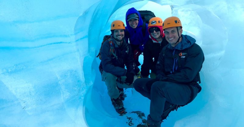 Ascending Path Helicopter Glacier Hike Girdwood Alaska Alaska Org