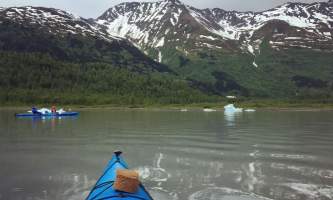 Glacier blue kayak June 2017 Kayak Guide from Guide Perspective PC Erin Henszey2019