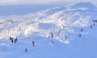 Eagle crest ski area DSC06607 Snow ghosts on Pittmans Ridge at Eaglecrest John Erben for bob to edit alaska alaska