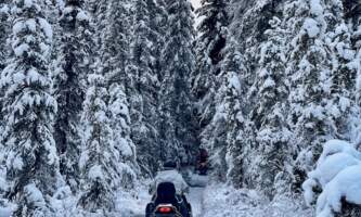 Fairbanks Snow Sleighers Snowmobile Tours 22