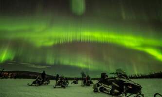 Fairbanks Snow Sleighers Snowmobile Tours 39