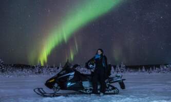 Fairbanks Snow Sleighers Snowmobile Tours 57