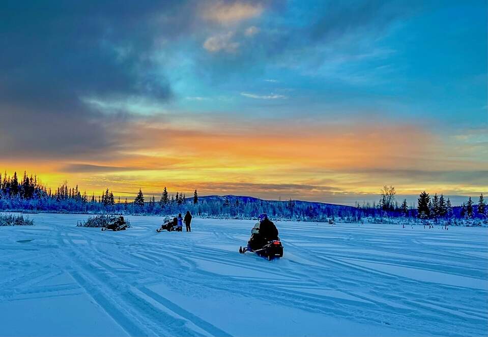 Fairbanks Snow Sleighers Snowmobile Tours 26