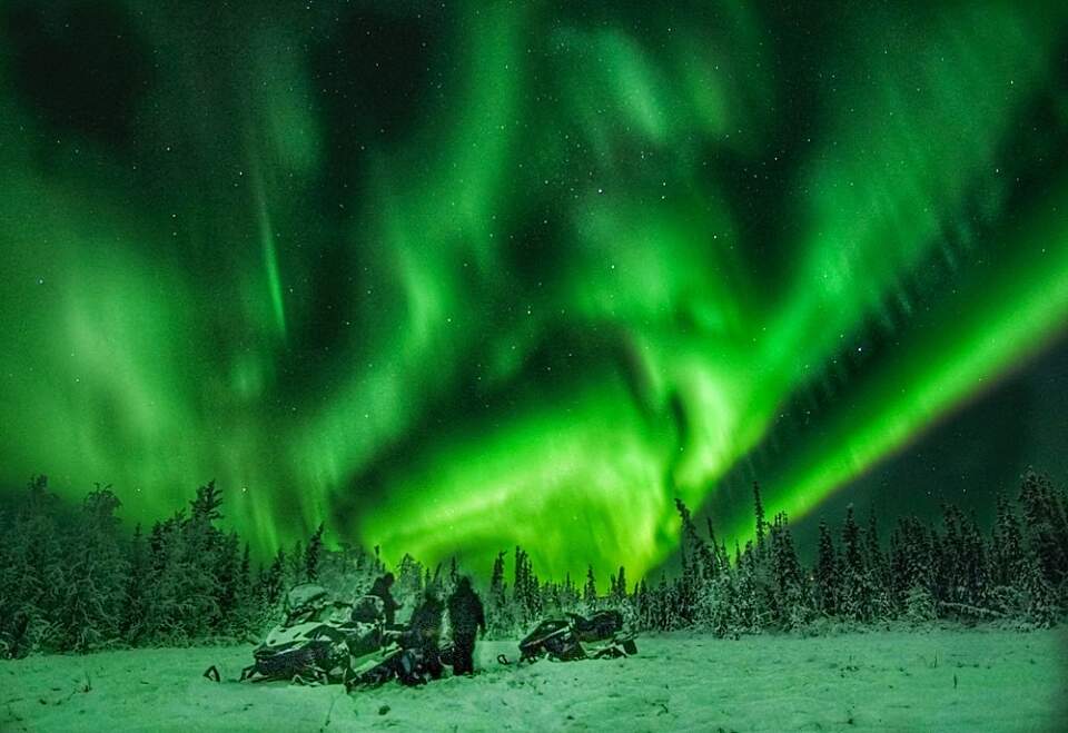 Fairbanks Snow Sleighers Snowmobile Tours 46