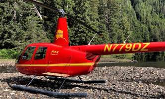 Helicopter Air Alaska Mahoney Lake landing22019