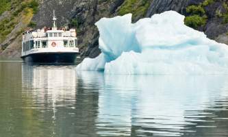 Portage Glacier Portage Glacier Boat and Iceberg2019
