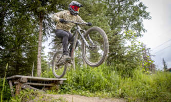 Hilltop Ski Area Summer Biking Hilltop riding 002 Robert De Berry