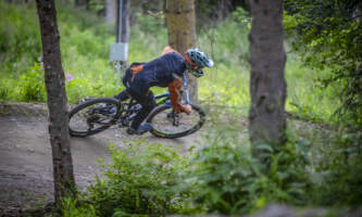 Hilltop Ski Area Summer Biking Hilltop riding 003 Robert De Berry