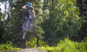 Hilltop Ski Area Summer Biking Hilltop riding 007 Robert De Berry