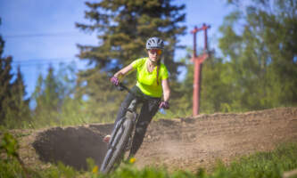 Hilltop Ski Area Summer Biking Hilltop riding 011 Robert De Berry