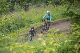 Hilltop Ski Area Summer Biking Hilltop riding 001 Robert De Berry