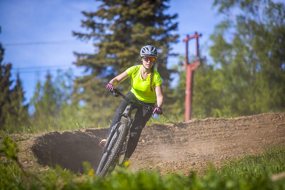 Hilltop Ski Area Summer Biking Hilltop riding 011 Robert De Berry