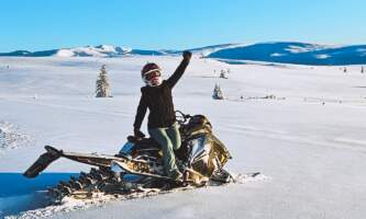 Hatcher Pass ATV Snowmobile Tour Photo