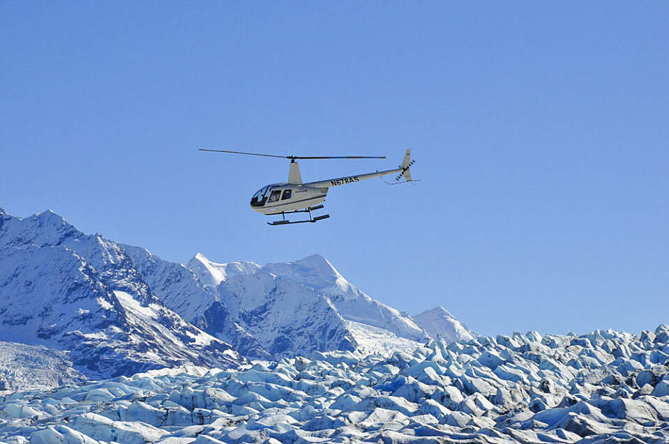 Get a bird’s-eye view of glaciers, tundra, and wildlife with Heli Alaska’s expert pilots. Experience glacier landings and breathtaking sights on their diverse tour options.