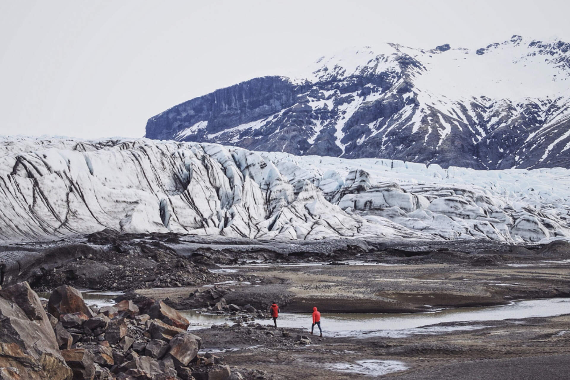 Glacier views in Denali National Park