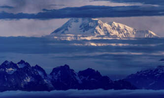 Denali Whale s Tail Backpacking Denali Sunset