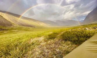 GOTA Basecamp Gates of the arctic rainbow camp 2