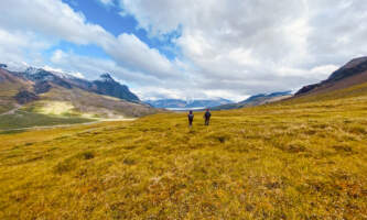 Wrangells Traverse Skolai pass hike 2