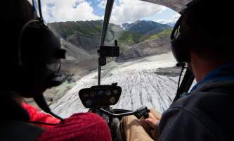 Exit glacier guides helicopter glacier hiking 17