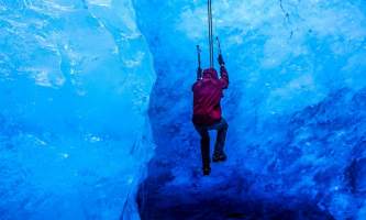 Exit glacier guides ice climbing 5
