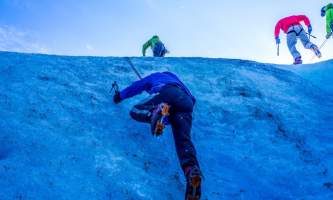 Exit glacier guides ice climbing 6