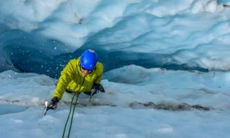 Exit glacier guides ice climbing 9
