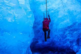 Exit glacier guides ice climbing 5