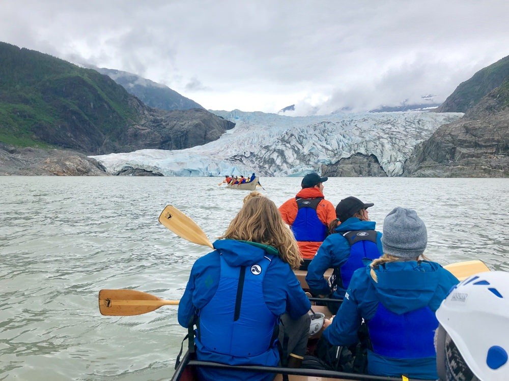 Liquid Alaska Mendenhall Lake Canoe Tour | Juneau Shore… | ALASKA.ORG