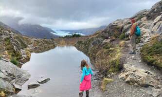 Moose pass adventures hiking Portage Pass Exploration Jen