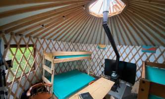 Moose pass adventures backcountry yurt 2