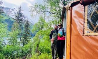 Moose pass adventures backcountry yurt 3