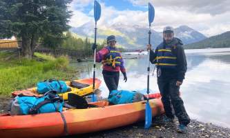 Moose pass adventures backcountry yurt 5